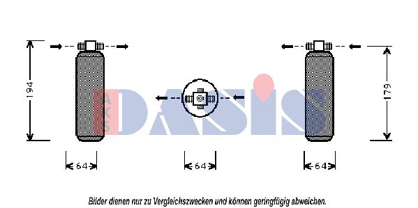 AKS DASIS Осушитель, кондиционер 803310N